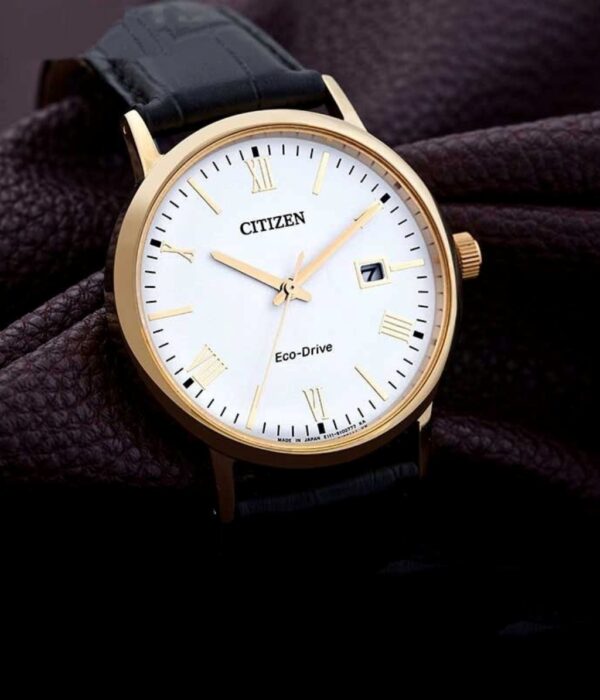 Hình ảnh đồng hồ Nam Citizen BM6772-05A Eco-Drive (Năng lượng ánh sáng) - Tròn - Dây Da chính hãng