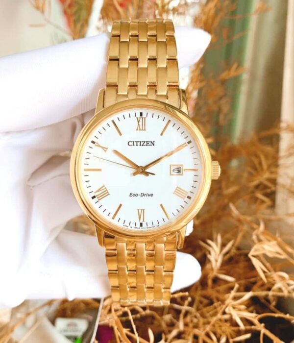 Hình ảnh đồng hồ Nam Citizen BM6772-56A Eco-Drive (Năng lượng ánh sáng) - Tròn - Dây Inox (Thép Không Gỉ) chính hãng