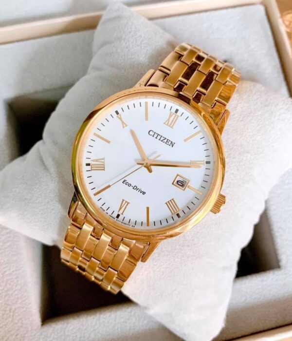 Hình ảnh đồng hồ Nam Citizen BM6772-56A Eco-Drive (Năng lượng ánh sáng) - Tròn - Dây Inox (Thép Không Gỉ) chính hãng