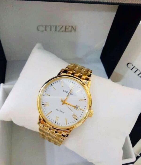 Hình ảnh đồng hồ Nam Citizen BM6772-56A Eco-Drive (Năng lượng ánh sáng) - Tròn - Dây Inox (Thép Không Gỉ) chính hãng