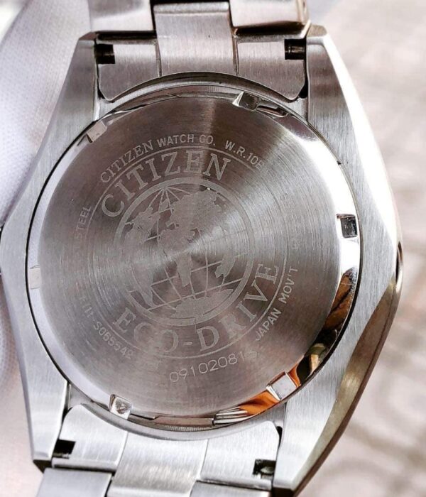 Hình ảnh đồng hồ Nam Citizen BM7070-66A Eco-Drive (Năng lượng ánh sáng) - Tròn - Dây Inox (Thép Không Gỉ) chính hãng