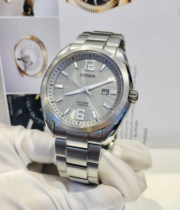 Hình ảnh đồng hồ Nam Citizen BM7081-51A Eco-Drive (Năng lượng ánh sáng) - Tròn - Dây Inox (Thép Không Gỉ) chính hãng