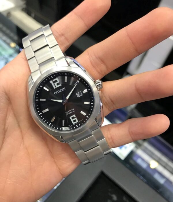 Hình ảnh đồng hồ Nam Citizen BM7081-51E Eco-Drive (Năng lượng ánh sáng) - Tròn - Dây Inox (Thép Không Gỉ) chính hãng