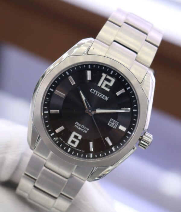 Hình ảnh đồng hồ Nam Citizen BM7081-51E Eco-Drive (Năng lượng ánh sáng) - Tròn - Dây Inox (Thép Không Gỉ) chính hãng