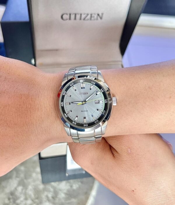 Hình ảnh đồng hồ Nam Citizen BM7140-54A Eco-Drive (Năng lượng ánh sáng) - Tròn - Dây Inox (Thép Không Gỉ) chính hãng
