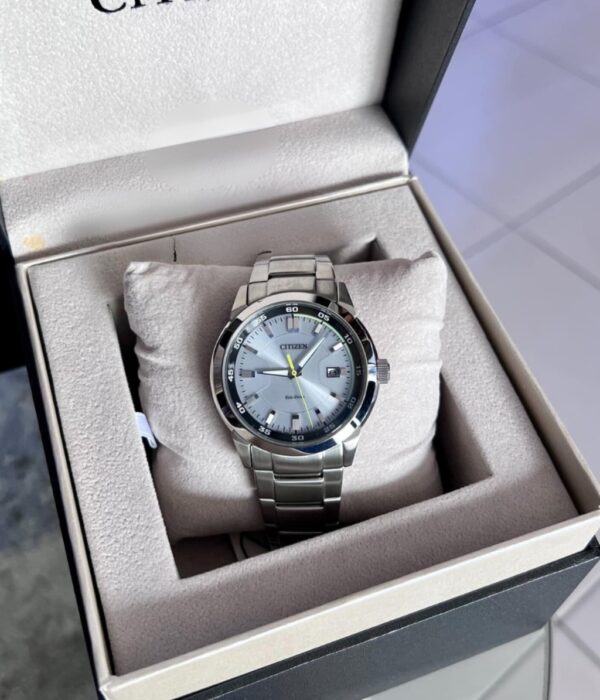 Hình ảnh đồng hồ Nam Citizen BM7140-54A Eco-Drive (Năng lượng ánh sáng) - Tròn - Dây Inox (Thép Không Gỉ) chính hãng