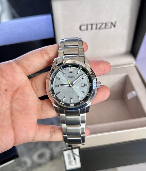 Hình ảnh đồng hồ Nam Citizen BM7140-54A Eco-Drive (Năng lượng ánh sáng) - Tròn - Dây Inox (Thép Không Gỉ) chính hãng