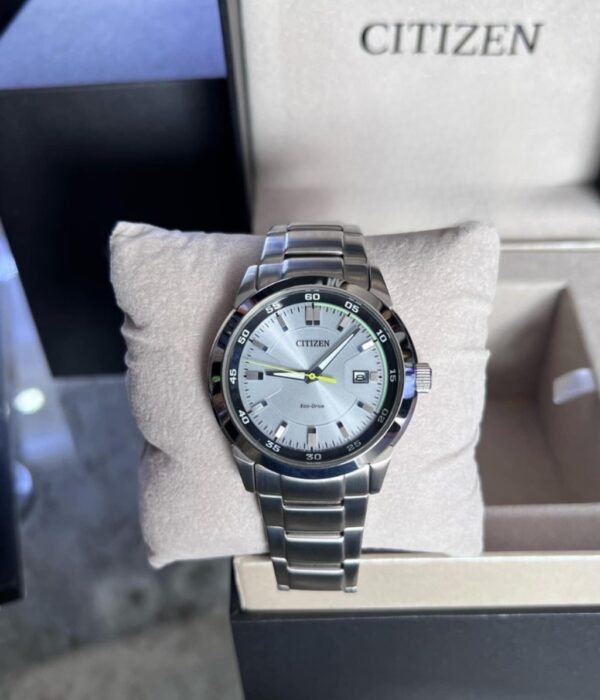 Hình ảnh đồng hồ Nam Citizen BM7140-54A Eco-Drive (Năng lượng ánh sáng) - Tròn - Dây Inox (Thép Không Gỉ) chính hãng