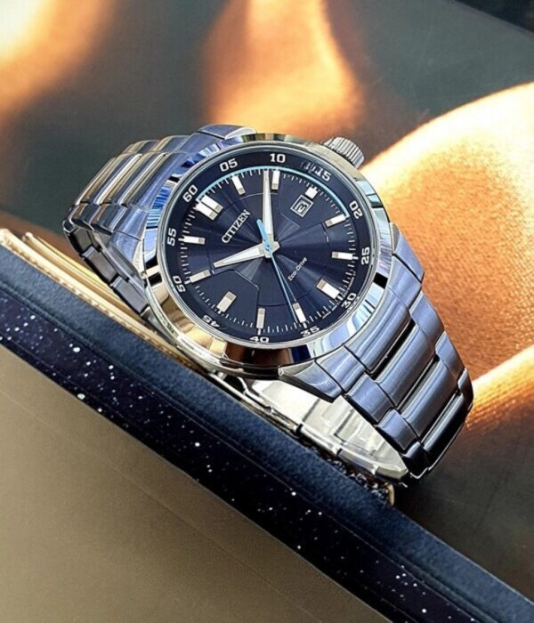 Hình ảnh đồng hồ Nam Citizen BM7140-54L Eco-Drive (Năng lượng ánh sáng) - Tròn - Dây Inox (Thép Không Gỉ) chính hãng