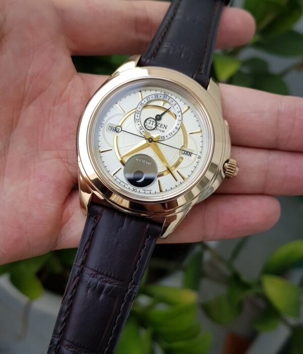 Hình ảnh đồng hồ Nam Citizen BU0003-02P Eco-Drive (Năng lượng ánh sáng) - Tròn - Dây Da chính hãng