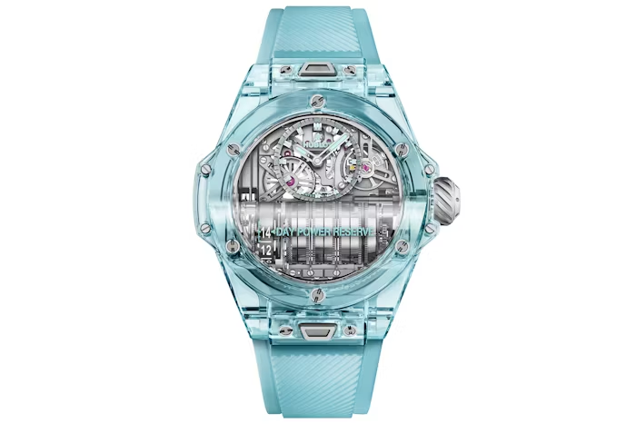 Ra mắt đồng hồ Hublot Big Bang MP-11 Water Blue Sapphire 1