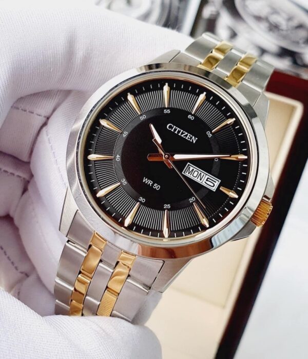 Hình ảnh đồng hồ Nam Citizen BF2018-52A Pin (Quartz) - Tròn - Dây Inox (Thép Không Gỉ) chính hãng