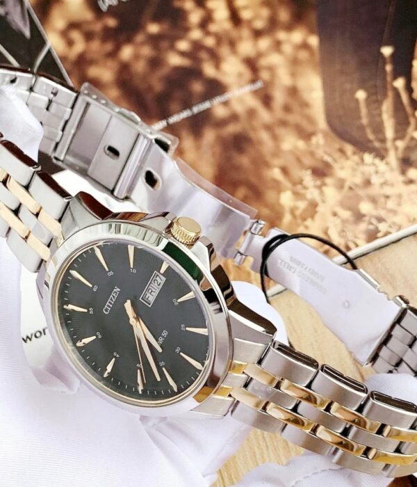 Hình ảnh đồng hồ Nam Citizen BF2018-52A Pin (Quartz) - Tròn - Dây Inox (Thép Không Gỉ) chính hãng