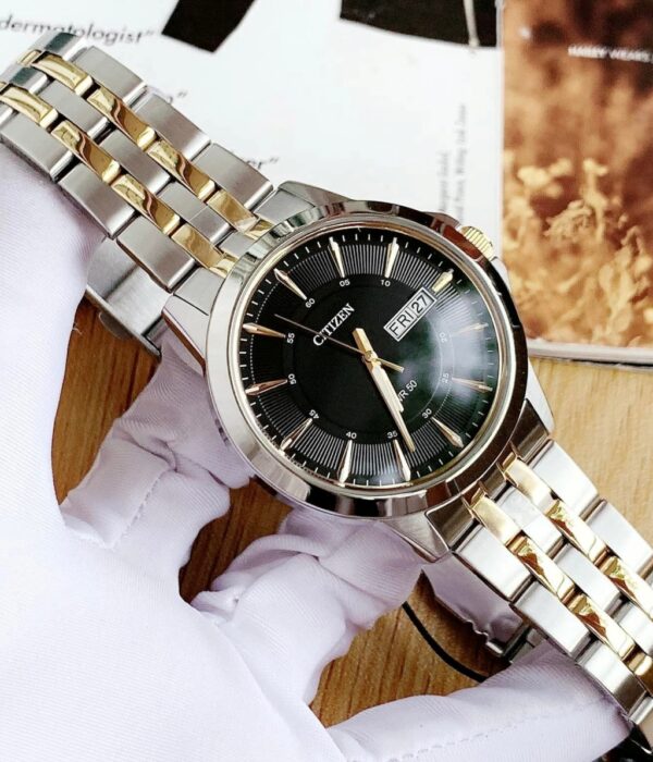 Hình ảnh đồng hồ Nam Citizen BF2018-52A Pin (Quartz) - Tròn - Dây Inox (Thép Không Gỉ) chính hãng