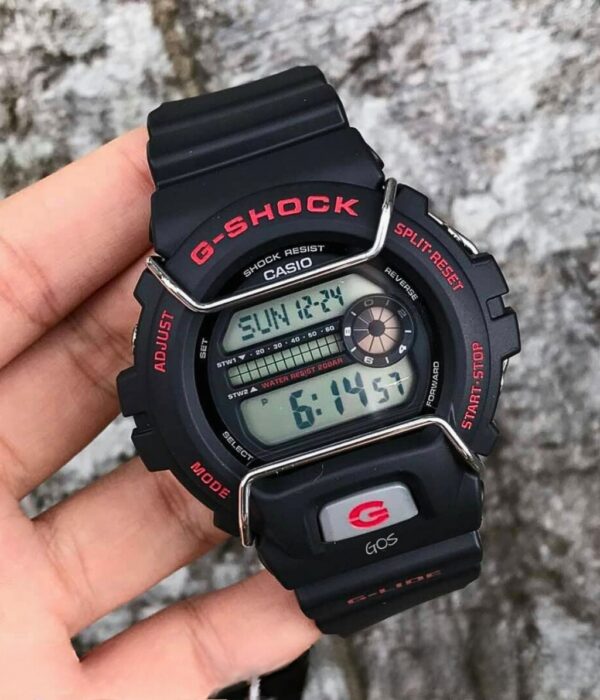 Hình ảnh đồng hồ Nam Casio GLS-6900-1DR Pin (Quartz) - Tròn - Dây Cao Su (Nhựa) chính hãng