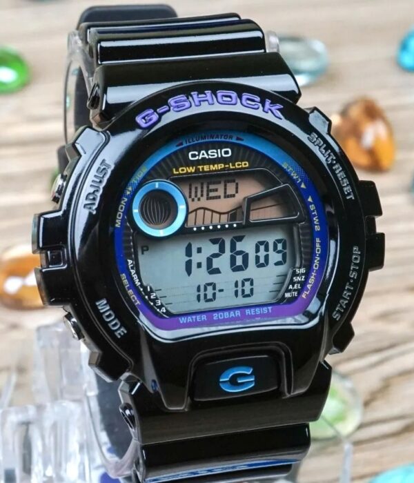 Hình ảnh đồng hồ Nam Casio GLX-6900-1HDR Pin (Quartz) - Tròn - Dây Cao Su (Nhựa) chính hãng