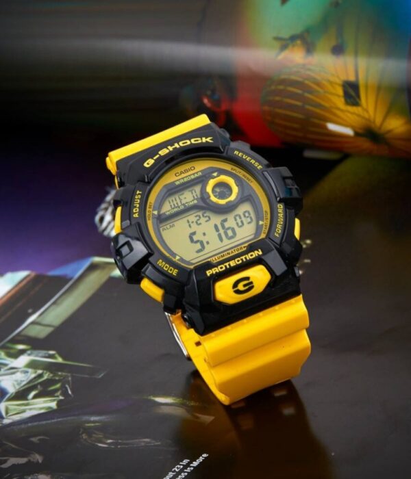 Hình ảnh đồng hồ Nam Casio G-8900SC-1YDR Pin (Quartz) - Tròn - Dây Cao Su (Nhựa) chính hãng