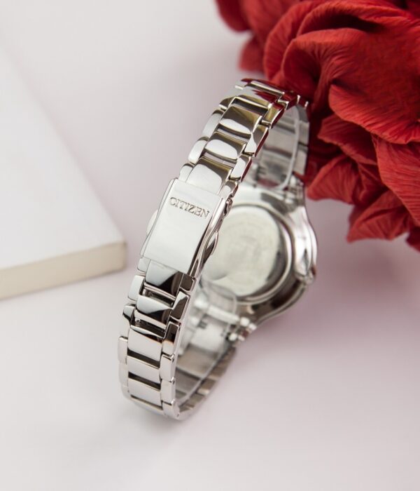 Hình ảnh đồng hồ Nữ Citizen EP5991-57D Eco-Drive (Năng lượng ánh sáng) - Tròn - Dây Inox (Thép Không Gỉ) chính hãng