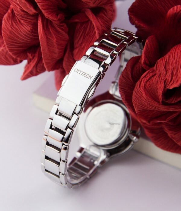 Hình ảnh đồng hồ Nữ Citizen EP5991-57D Eco-Drive (Năng lượng ánh sáng) - Tròn - Dây Inox (Thép Không Gỉ) chính hãng