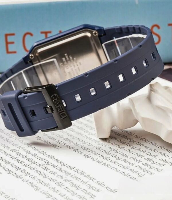 Đồng hồ Casio CA-53WF-2BDF Nam máy Pin (Quartz) Dây Cao Su (Nhựa) mặt Vuông chính hãng