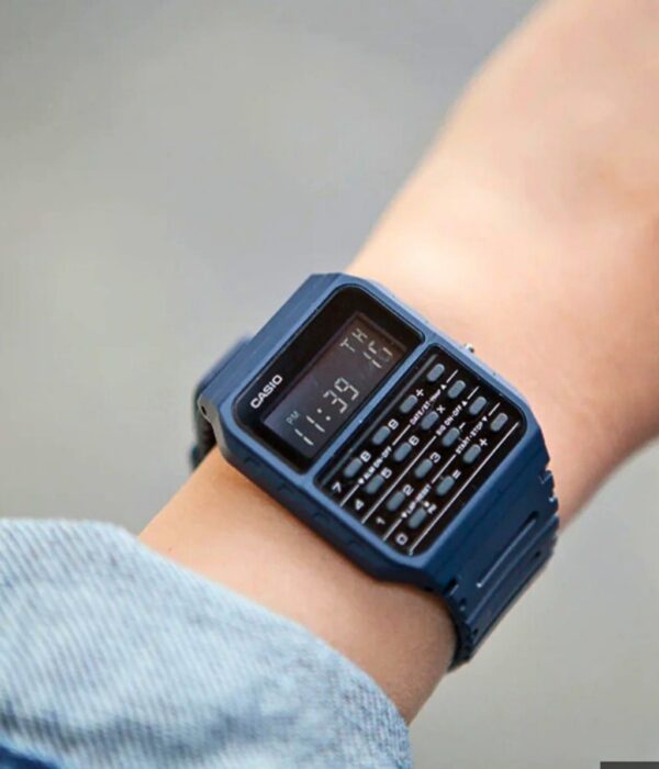 Đồng hồ Casio CA-53WF-2BDF Nam máy Pin (Quartz) Dây Cao Su (Nhựa) mặt Vuông chính hãng