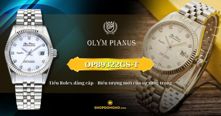 Đồng Hồ Olym Pianus Nam OP89322GS-T 1
