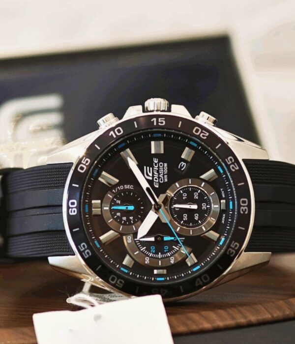 Đồng hồ Casio EFV-550P-1AVUDF Nam máy Pin (Quartz) Dây Cao Su (Nhựa) mặt Tròn chính hãng