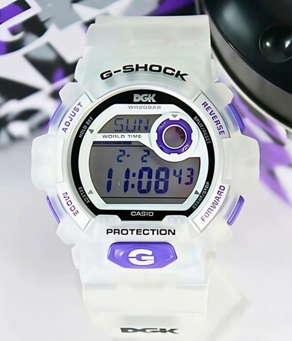 Đồng hồ Casio G-8900DGK-7DR Nam máy Pin (Quartz) Dây Cao Su (Nhựa) mặt Tròn chính hãng