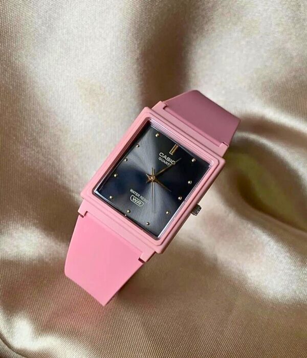 Đồng hồ Casio MQ-38UC-4ADF Nữ máy Pin (Quartz) Dây Cao Su (Nhựa) mặt Vuông chính hãng