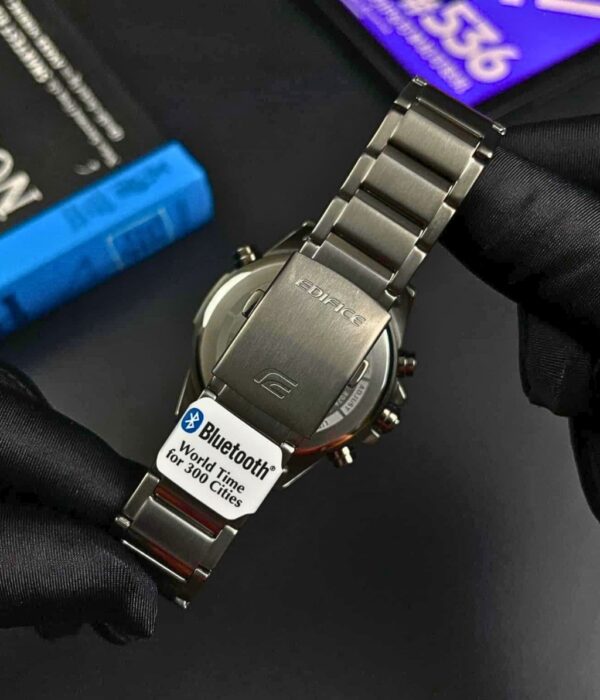 Đồng hồ Casio ECB-30DC-1BDF Nam máy Pin (Quartz) Dây Kim Loại mặt Tròn chính hãng