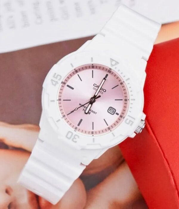 Đồng hồ Casio LRW-200H-4E3VDF Nữ máy Pin (Quartz) Dây Cao Su (Nhựa) mặt Tròn chính hãng