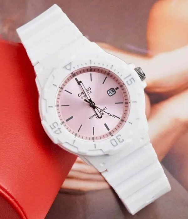 Đồng hồ Casio LRW-200H-4E3VDF Nữ máy Pin (Quartz) Dây Cao Su (Nhựa) mặt Tròn chính hãng
