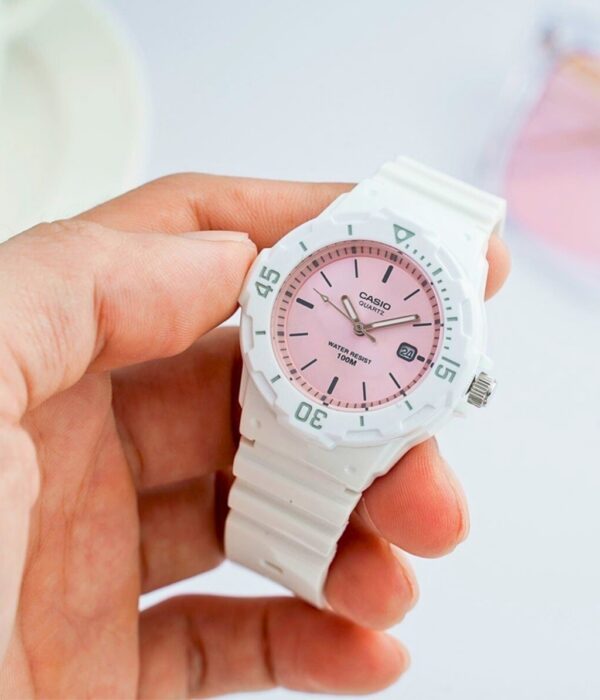 Đồng hồ Casio LRW-200H-4E3VDF Nữ máy Pin (Quartz) Dây Cao Su (Nhựa) mặt Tròn chính hãng