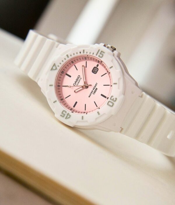 Đồng hồ Casio LRW-200H-4E3VDF Nữ máy Pin (Quartz) Dây Cao Su (Nhựa) mặt Tròn chính hãng