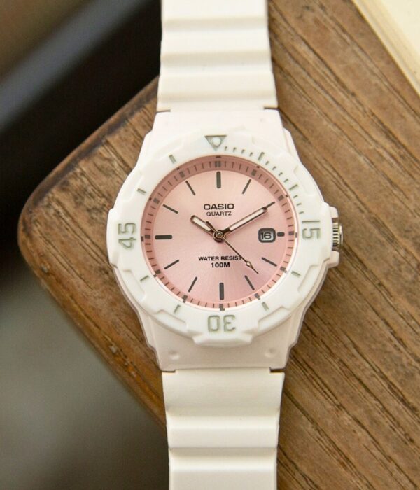 Đồng hồ Casio LRW-200H-4E3VDF Nữ máy Pin (Quartz) Dây Cao Su (Nhựa) mặt Tròn chính hãng