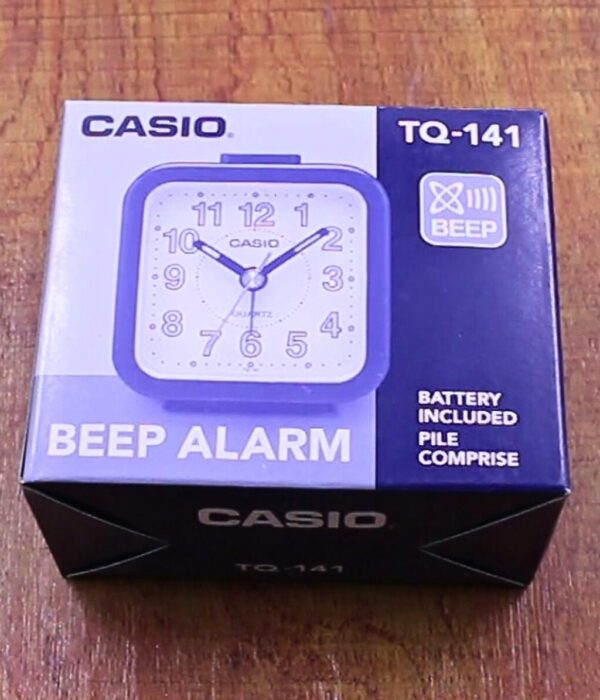 Đồng hồ Casio TQ-141-8DF 0 máy Pin (Quartz) 0 mặt Vuông chính hãng