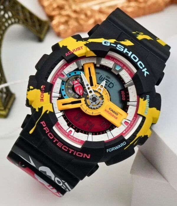 Đồng hồ Casio GA-110LL-1ADR Nam máy Pin (Quartz) Dây Nhựa mặt Tròn chính hãng