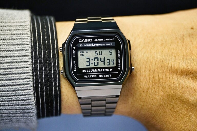Đồng Hồ Casio Unisex A168WGG-1ADF 3