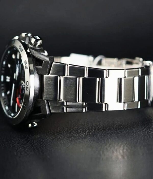 Đồng hồ Casio ECB-40D-1ADF Nam máy Pin (Quartz) Dây Inox (Thép Không Gỉ) mặt Tròn chính hãng