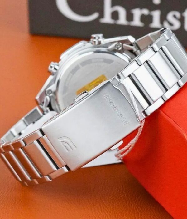 Đồng hồ Casio ECB-900DB-1BDR Nam máy Solar (Năng Lượng Ánh Sáng Mặt Trời) Dây Inox (Thép Không Gỉ) mặt Tròn chính hãng