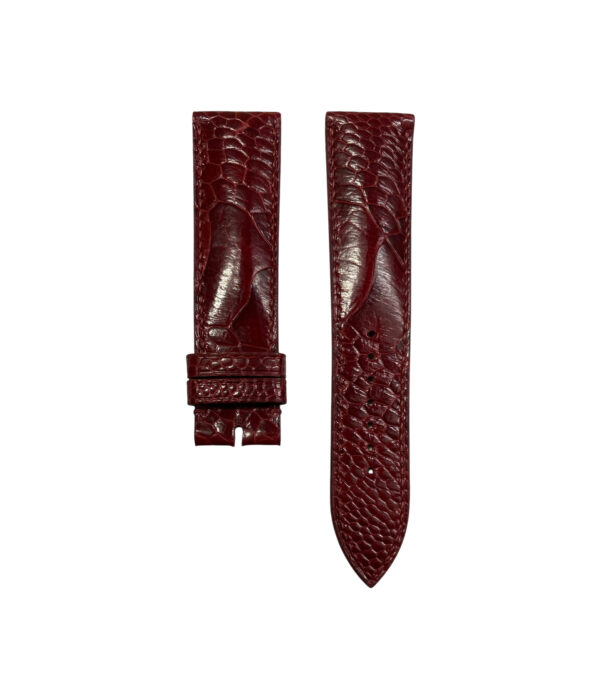 Dây Da Đồng Hồ Percent Kozo Wine Red size 20-18 mm Màu Đỏ Rượu Vang Đẹp Tại SHOPDONGHO.com