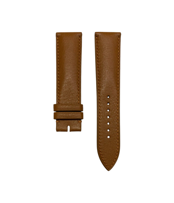 Dây Da Đồng Hồ Percent Renzo Brown size 20-18 mm Màu Nâu Vàng Đẹp Tại SHOPDONGHO.com