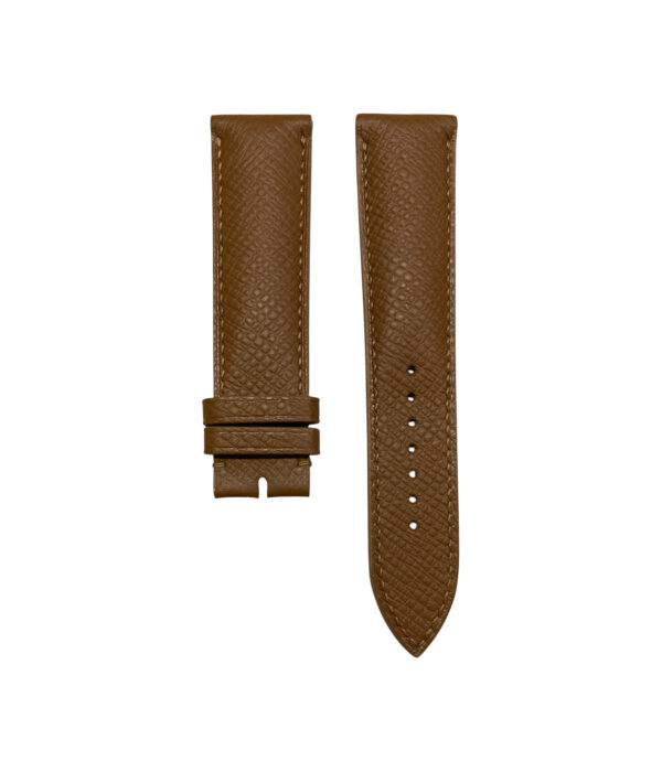 Dây Da Đồng Hồ Percent Fabio Brown size 20-18 mm Màu Nâu Vàng Đẹp Tại SHOPDONGHO.com