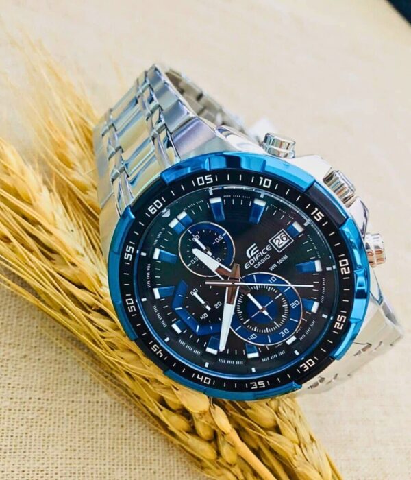 Đồng hồ Casio EFR-539D-1A2VUDF Nam máy Pin (Quartz) Dây Inox (Thép Không Gỉ) mặt Tròn chính hãng