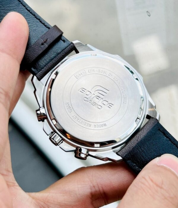 Đồng hồ Casio EFR-539L-5AVUDF Nam máy Pin (Quartz) Dây Da mặt Tròn chính hãng