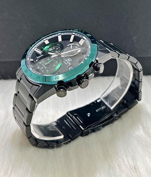 Đồng hồ Casio EFR-571DC-1AVUDF Nam máy Pin (Quartz) Dây Inox (Thép Không Gỉ) mặt Tròn chính hãng