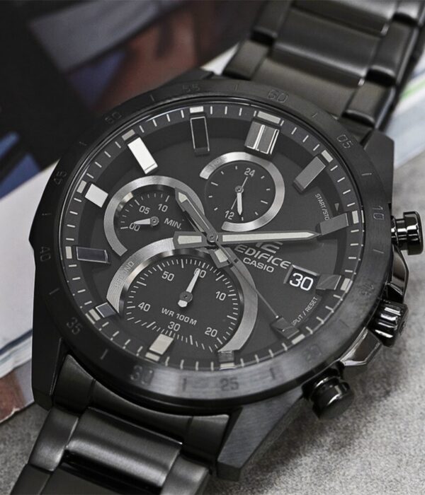Đồng hồ Casio EFR-571MDC-1AVUDF Nam máy Pin (Quartz) Dây Inox (Thép Không Gỉ) mặt Tròn chính hãng