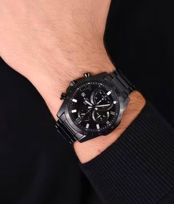 Đồng hồ Casio EFR-571MDC-1AVUDF Nam máy Pin (Quartz) Dây Inox (Thép Không Gỉ) mặt Tròn chính hãng