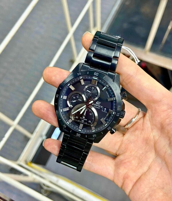 Đồng hồ Casio EFR-571MDC-1AVUDF Nam máy Pin (Quartz) Dây Inox (Thép Không Gỉ) mặt Tròn chính hãng