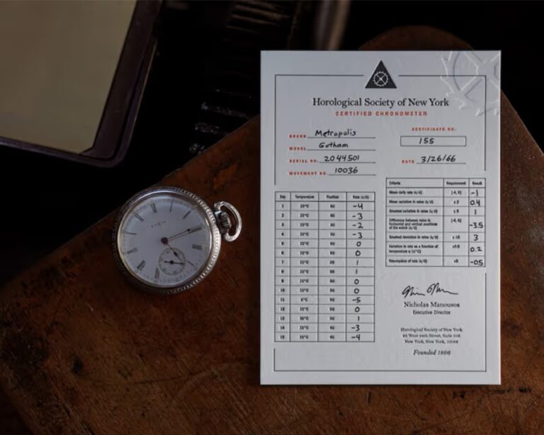 Chronometer – Tiêu Chuẩn Vàng Cho Sự Chính Xác Trên Đồng Hồ Thụy Sỹ 5